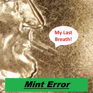 2025 Philadelphia mint penny with die error on obverse